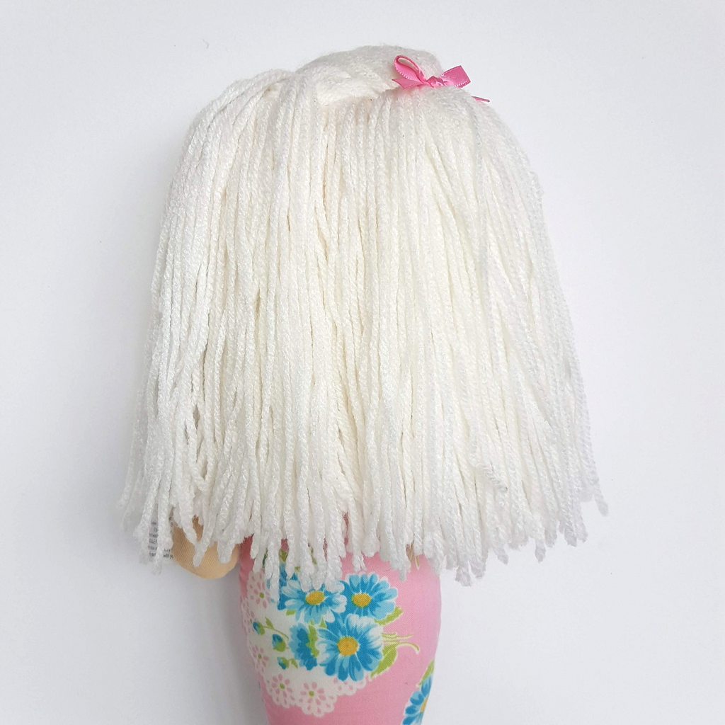 Alimrose FLOWER MERMAID DOLL Plush Pink Blue Floral Flower 39cm Stuffed Soft Toy8