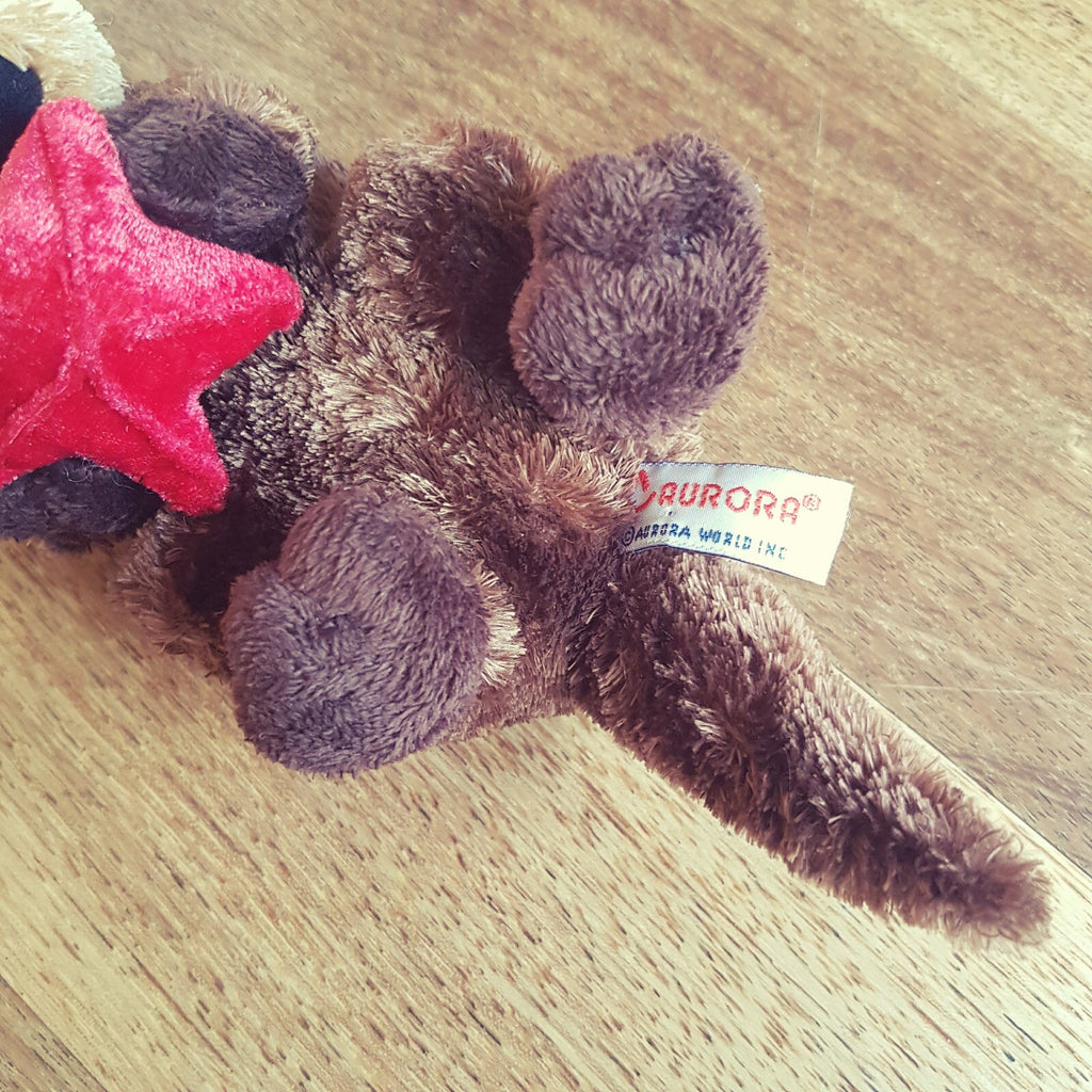 Aurora SEA OTTER STARFISH Plush 9" Stuffed Animal Sea Mammal Beanbag Soft Toy2