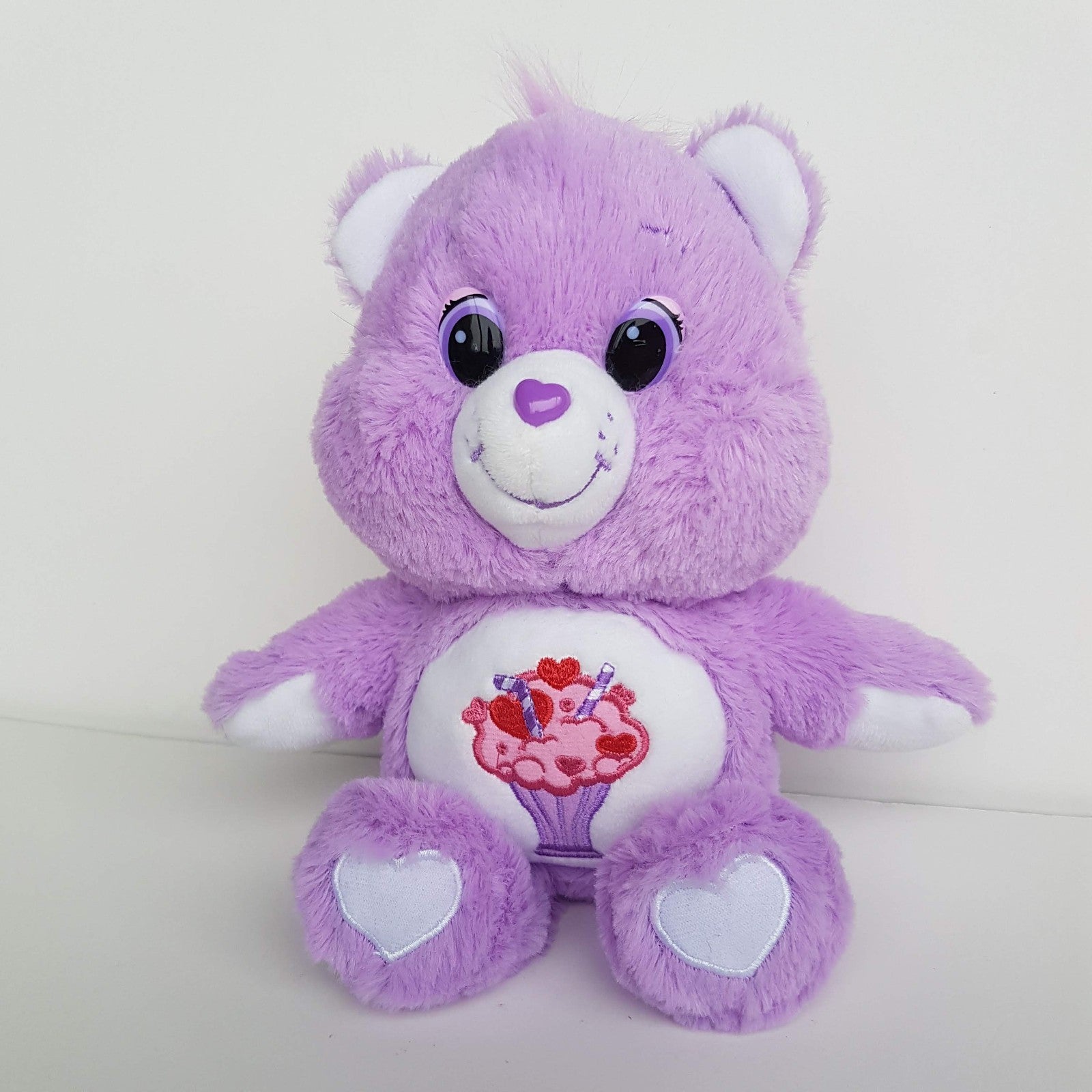 Care Bears ICE CREAM SODA Purple 2022 Stuffed Animal 26cm Soft Toy Lavender Cute2