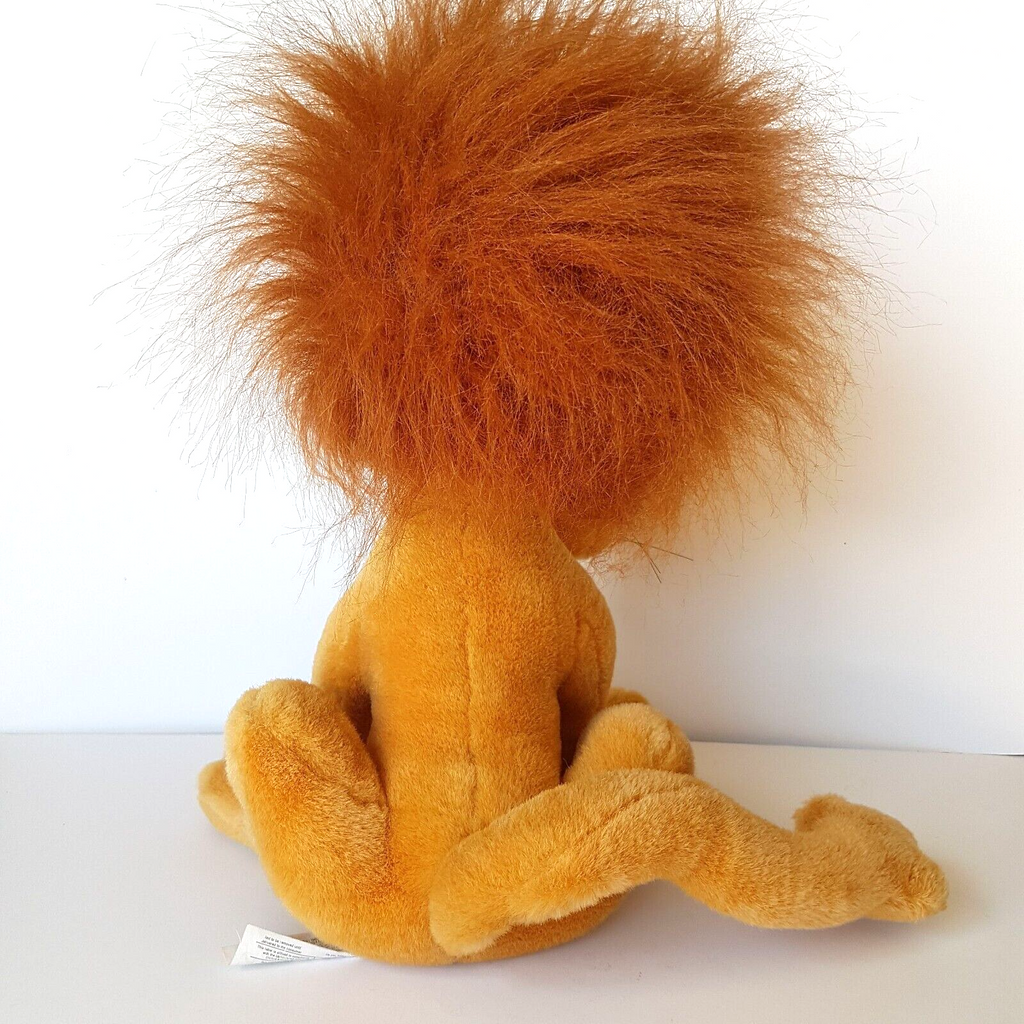 RARE Disney LEON LION George of Jungle 35cm Plush Cat Soft Toy Stuffed Animal6