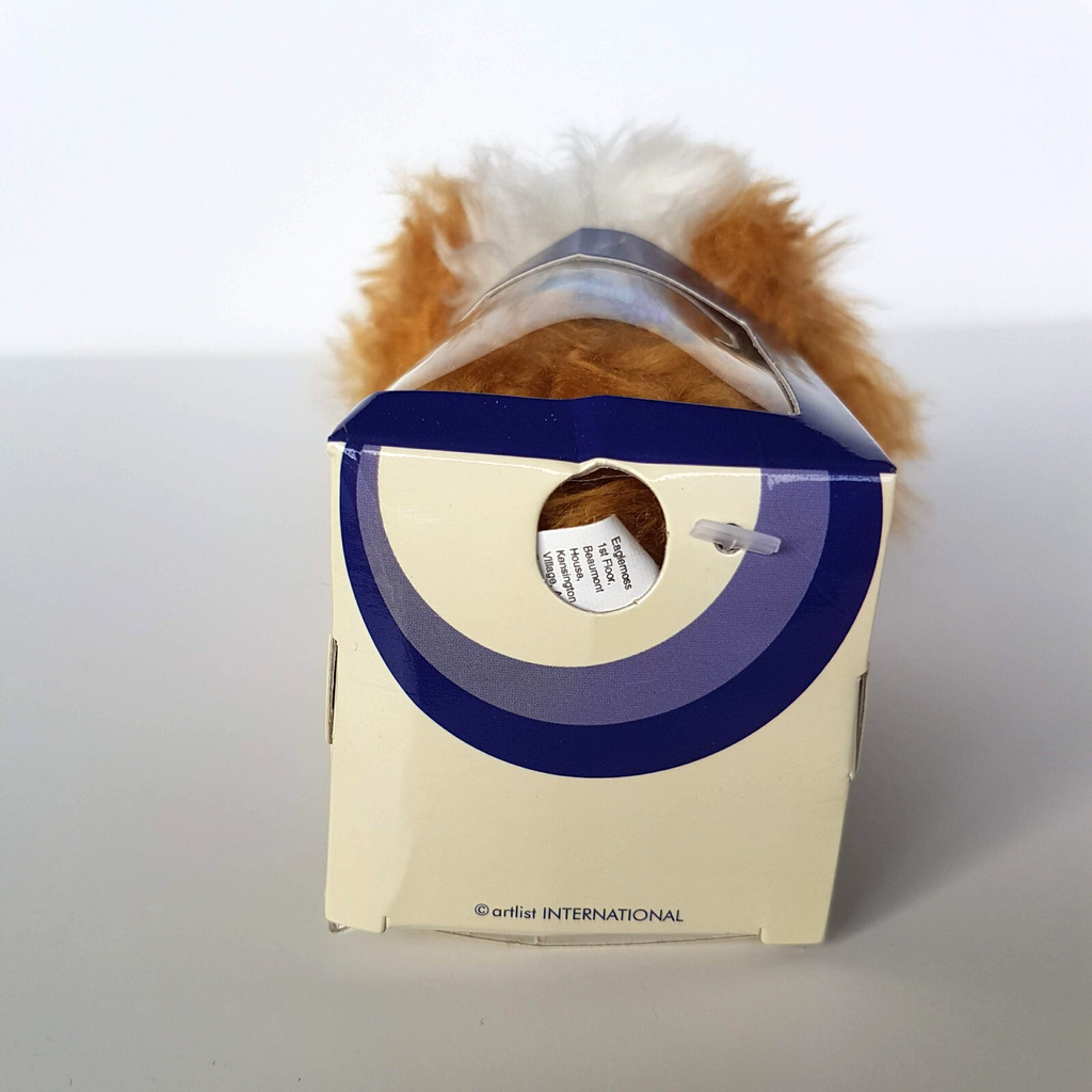 ARTLIST The DOG AUSTRALIAN SHEPHERD Plush Puppy Box Stuffed Animal Soft Toy Cute5