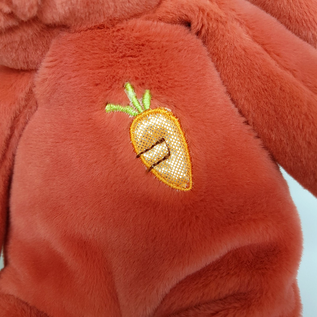 Teddy Time CORAL BUNNY RABBIT Super Plush 21cm Stuffed Animal Soft Toy Carrot5