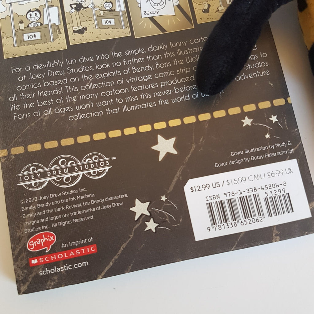 Bendy & The Ink Machine BOOK + PLUSH Audrey 9" Plush Soft Toy Comics Collectible7