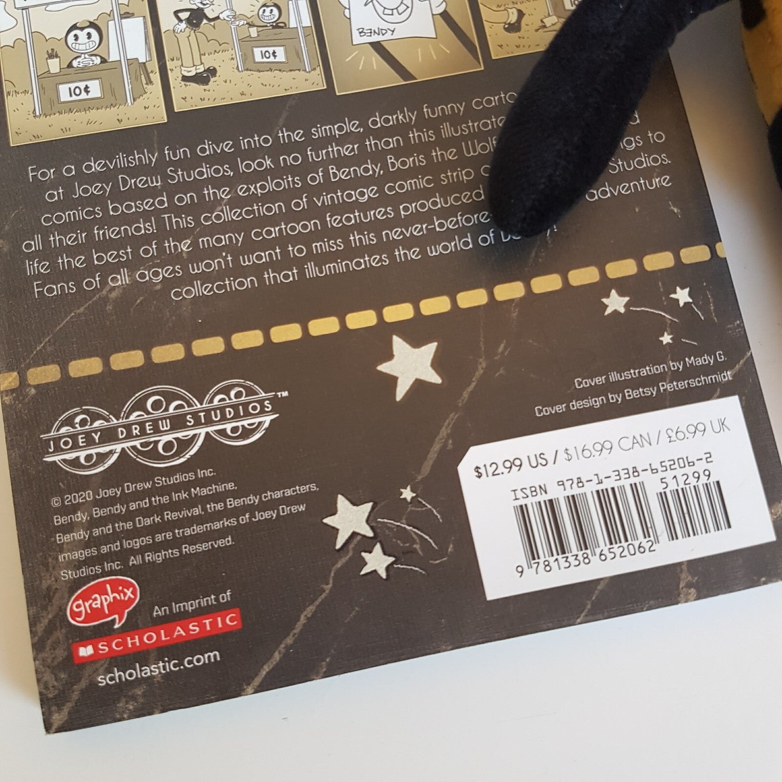 Bendy & The Ink Machine BOOK + PLUSH Audrey 9" Plush Soft Toy Comics Collectible7