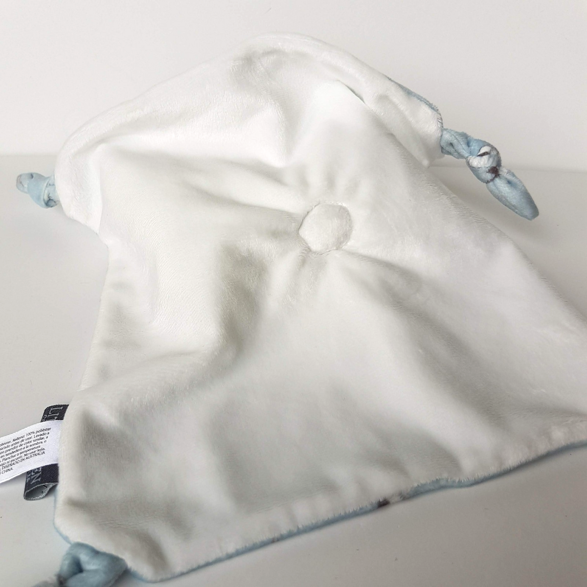 Little Linen BLUE DOG Lovey Security Comforter Sleep Baby Soft Toy Puppy Dog4