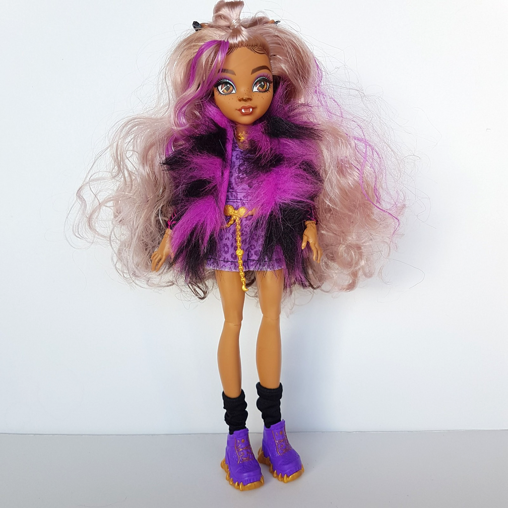 Monster High CLAWDEEN Doll Faboolous Friends Wolf 2022 Mattel Fashion Doll Dress1