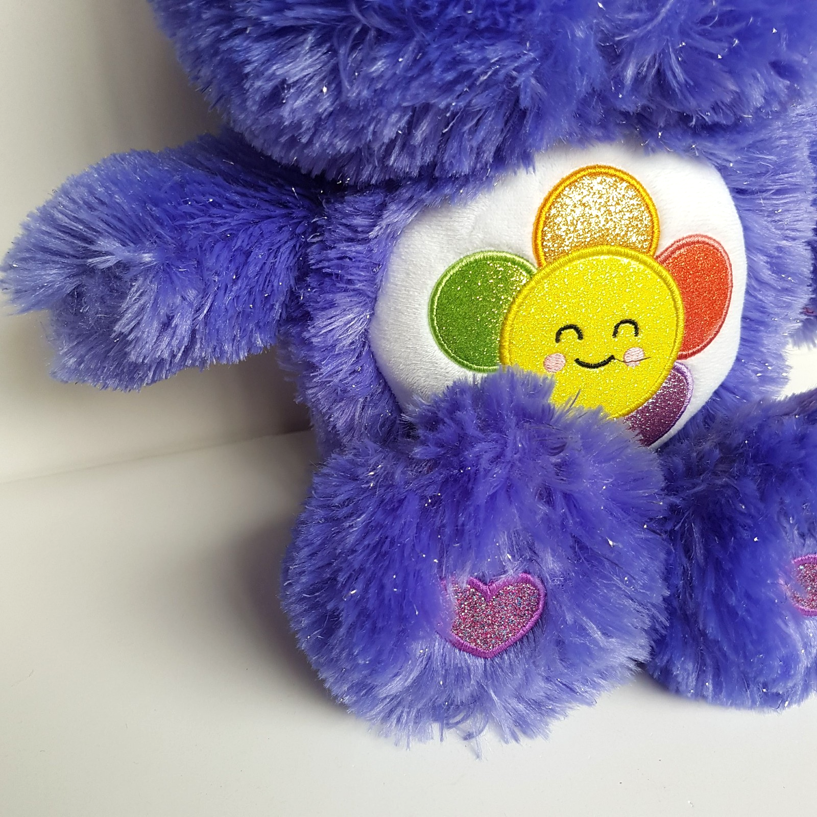 Care Bear HARMONY BEAR Collector's Edition Sparkle Soft Toy Stuffed Animal 35cm2