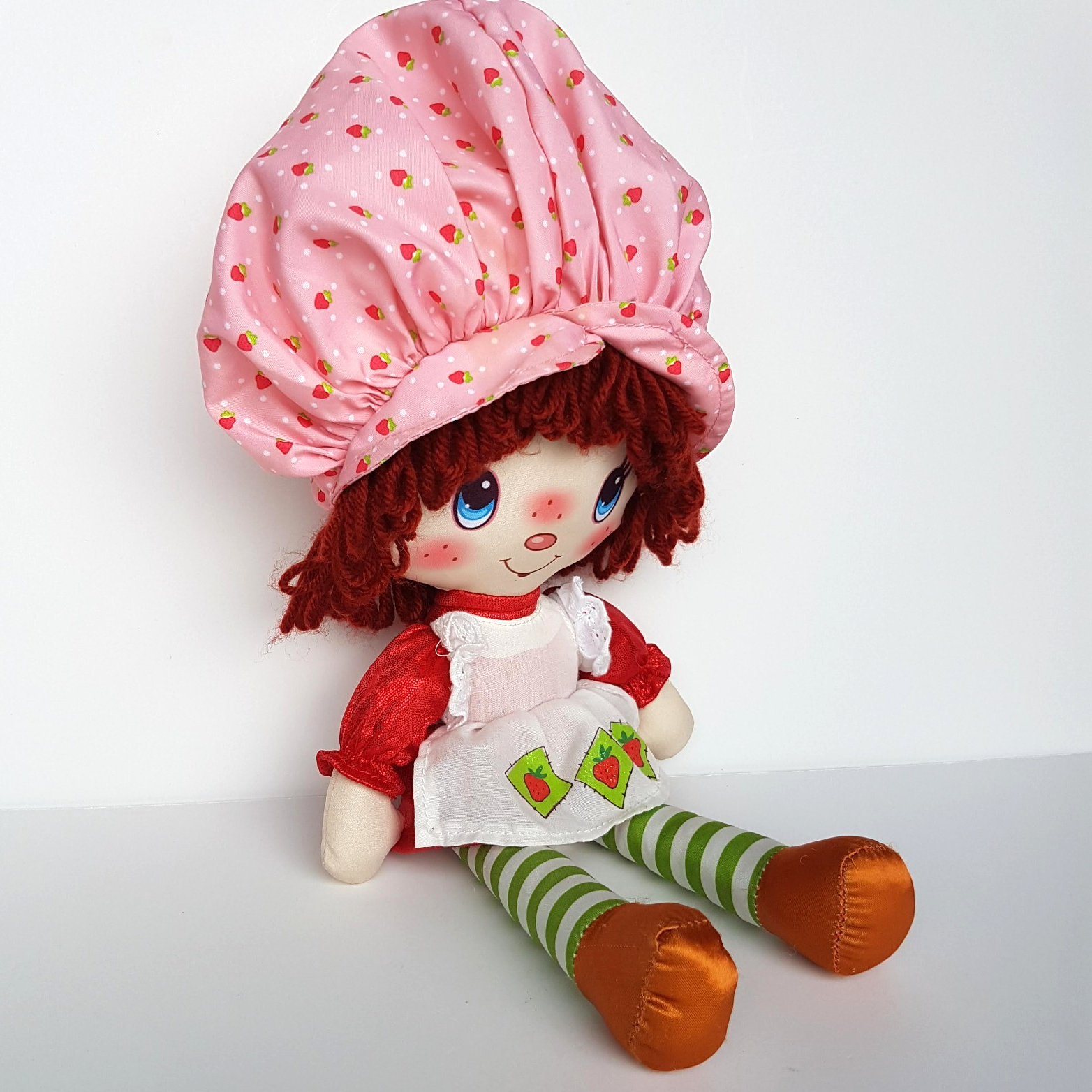 Strawberry Shortcake RAG DOLL 40th ANNIVERSARY Sparkle Glitter 36cm Soft Toy4