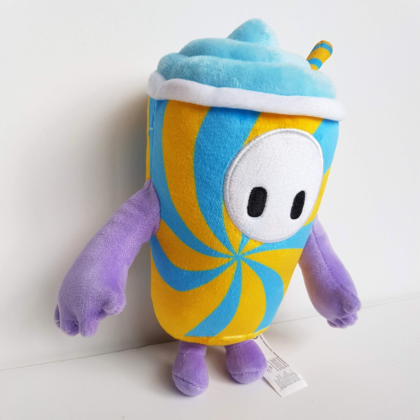 FALL GUYS Frozen Drink Plush 21cm Game Soft Toy Character Toy Blue Yellow Bean1