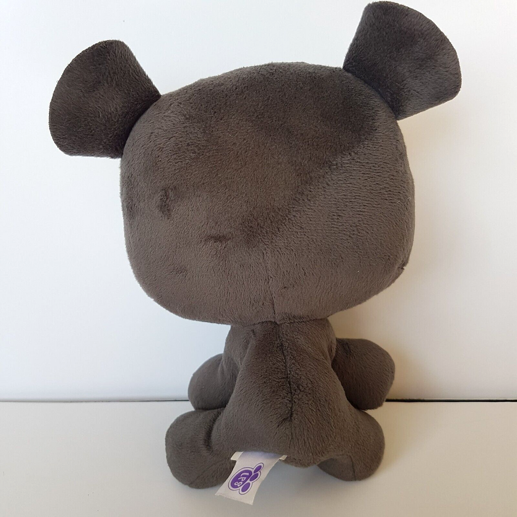 Littlest Pet Shop CHESTNUT COCOLINA BEARLY Stuffed Animal Grey Soft Toy Cute3