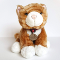 Keel GINGER TABBY CAT Floppy Orange 30cm Plush Soft Toy Stuffed Animal Pet Cute0