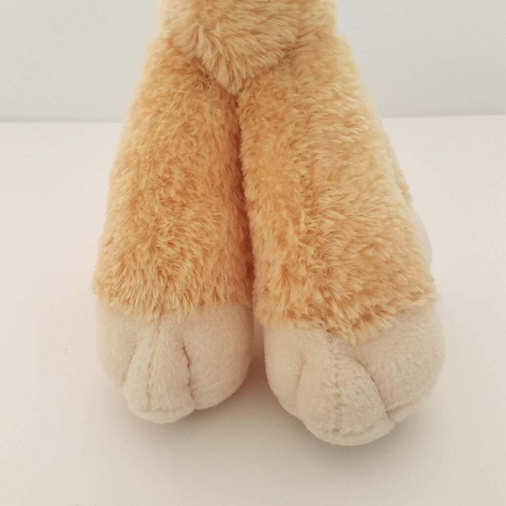 Bestever FUNNY FEET Bunny Rabbit Plush 23cm Stuffed Animal Soft Toy Beige Cute5