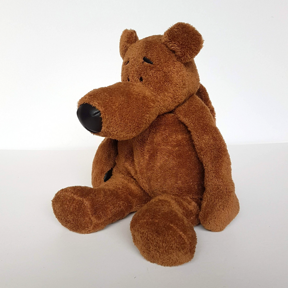 No Brand BROWN BEAR MUSIC BOX Crib Hanger 28cm Comforter Stuffed Animal Soft Toy1