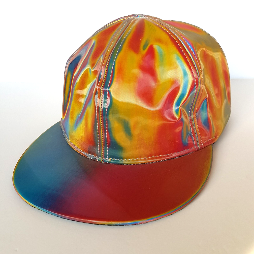 Authentic BACK TO THE FUTURE Holographic Cap Hat Universal Movie Merchandise0