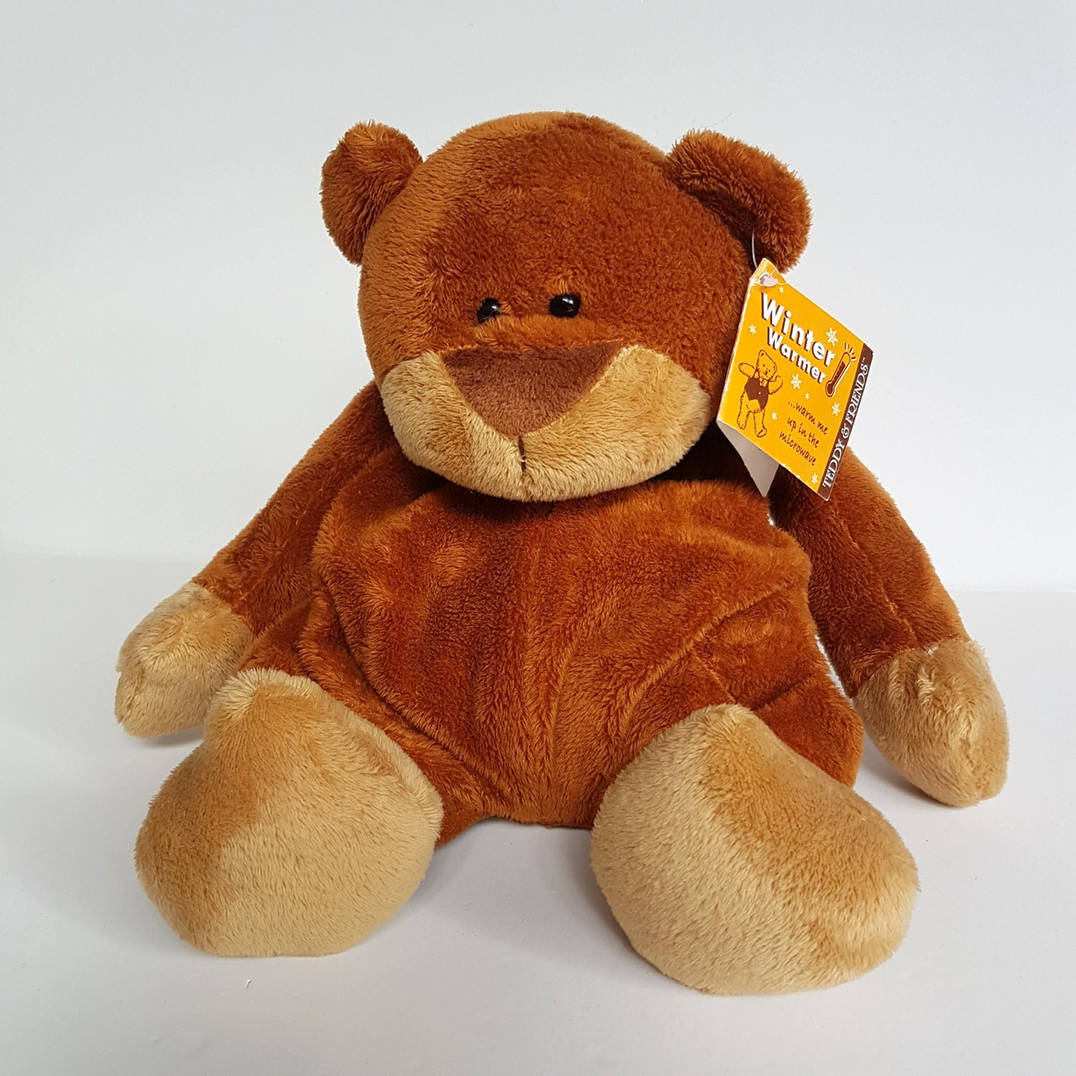 Teddy & Friends WINTER WARMER Plush Heat Pack Microwavable 32cm Stuffed Animal0