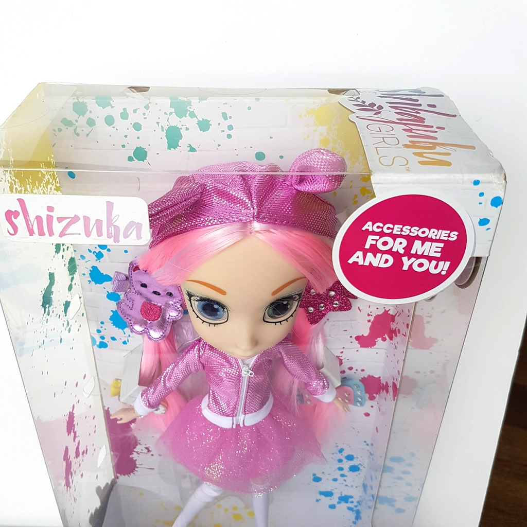SHIBAJUKA GIRLS Doll SHIZUKA 2016 13" Retired Rare NRFB Fashion Doll Pink Toy4
