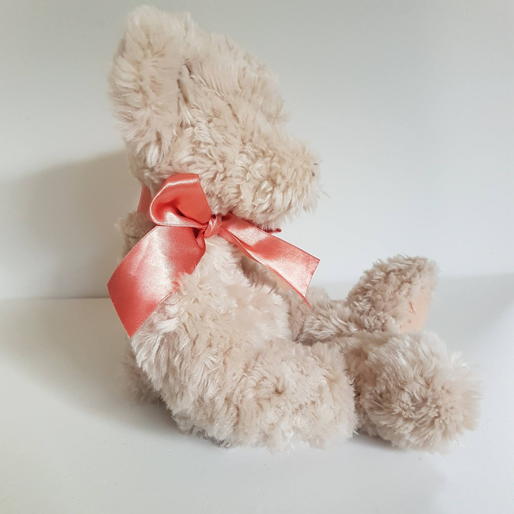 Dusty Pink ALANNA TEDDY BEAR 35cm RUSS Plush Soft Toy Stuffed Animal Cuddly Cute1