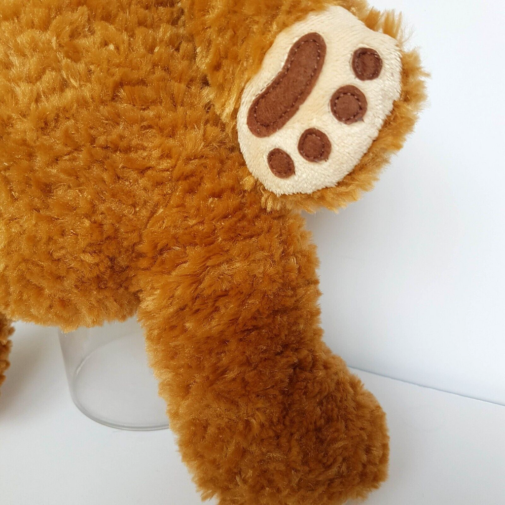 Korimco CARAMEL TEDDY BEAR Plush 33cm Stuffed Animal Soft Toy Sitting Cute Soft4