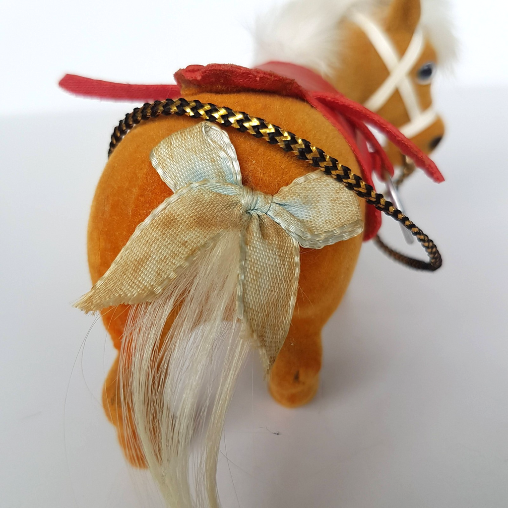Vintage THELWELL'S HORSE KIPPER Pony Toy RARE Flocked Pony Figure Hong Kong9