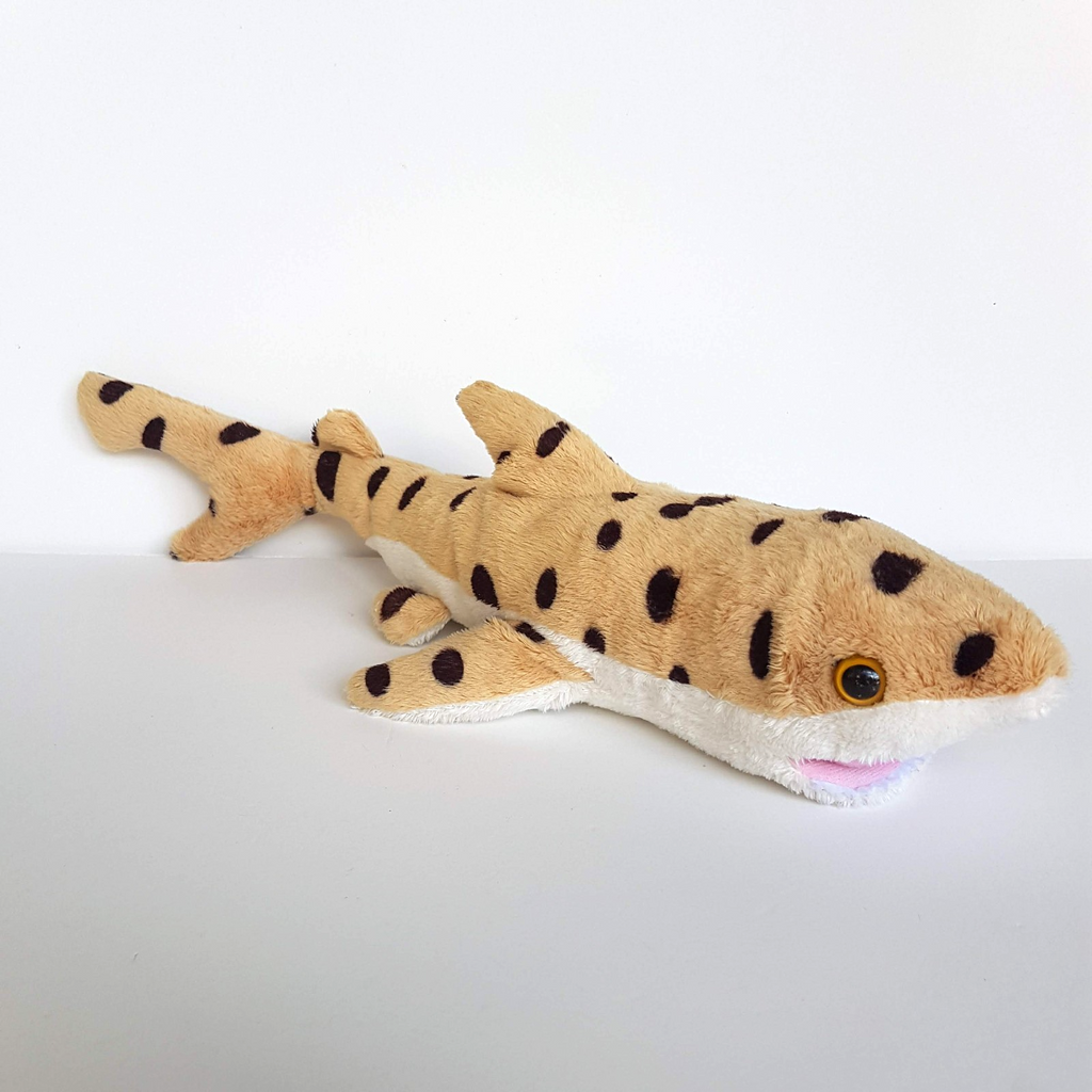 Korimco LEOPARD SHARK Plush 40cm Ocean Sea Fish Soft Toy Stuffed Animal Spotted4