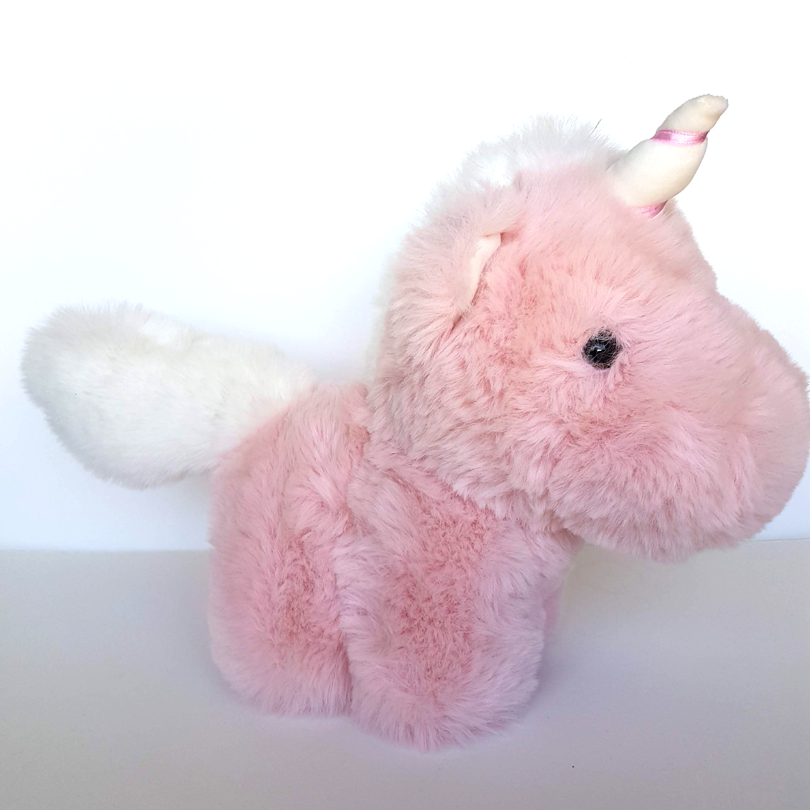 World's Softest Plush PINK UNICORN 24cm Soft Toy Stuffed Animal Cuddly Very Soft0