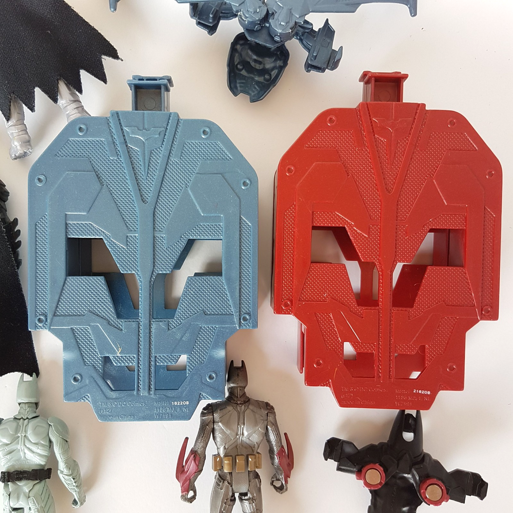Mattel BATMAN Action Figure LOT Bundle 4" DC Comics Superhero Reptile Lizard EUC12