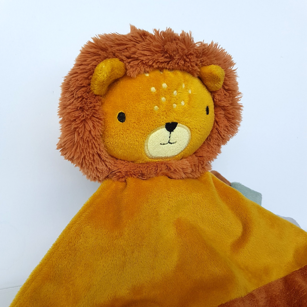 NK Nordic Kids LION WILD CAT Baby Comforter Lovey Plush Security Blanket Toy5