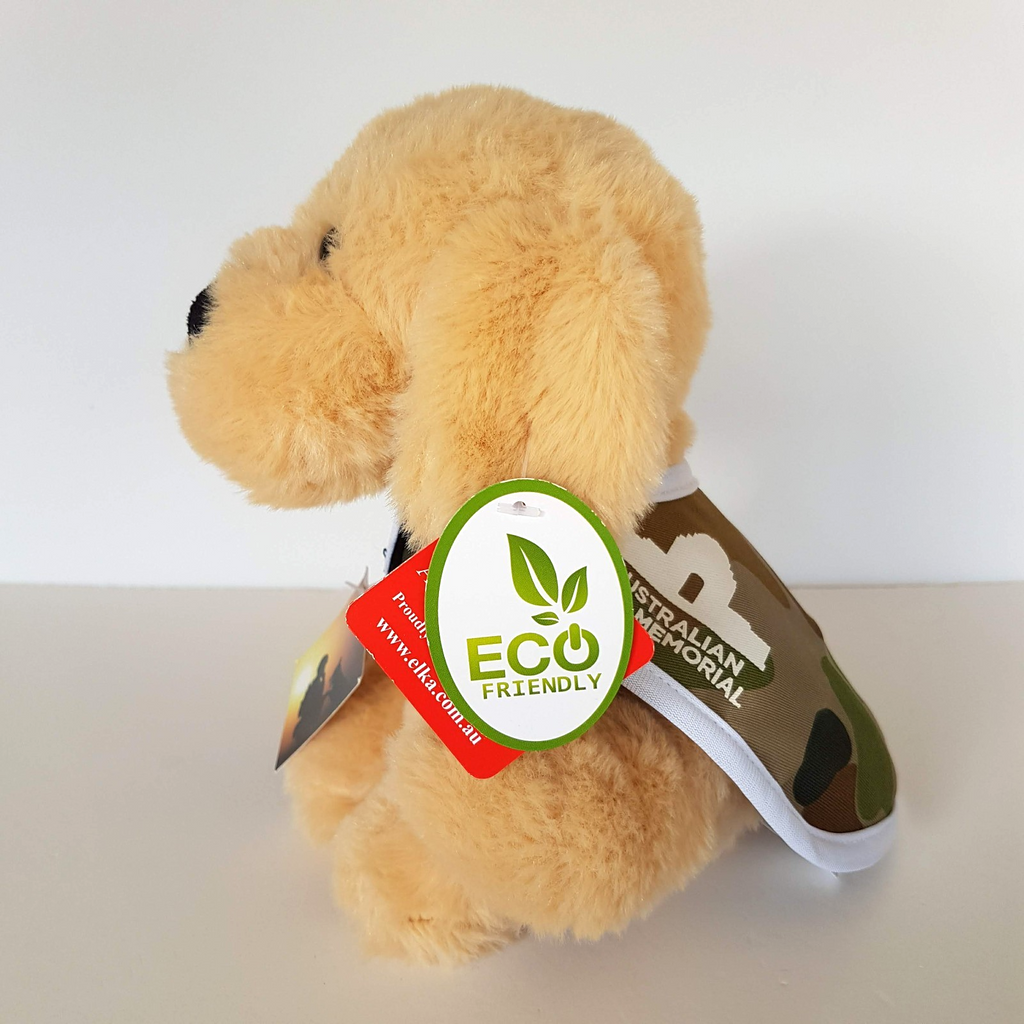 Australian War Memorial DOG PLUSH BUDDY Elka Military Soft Toy Stuffed Animal0