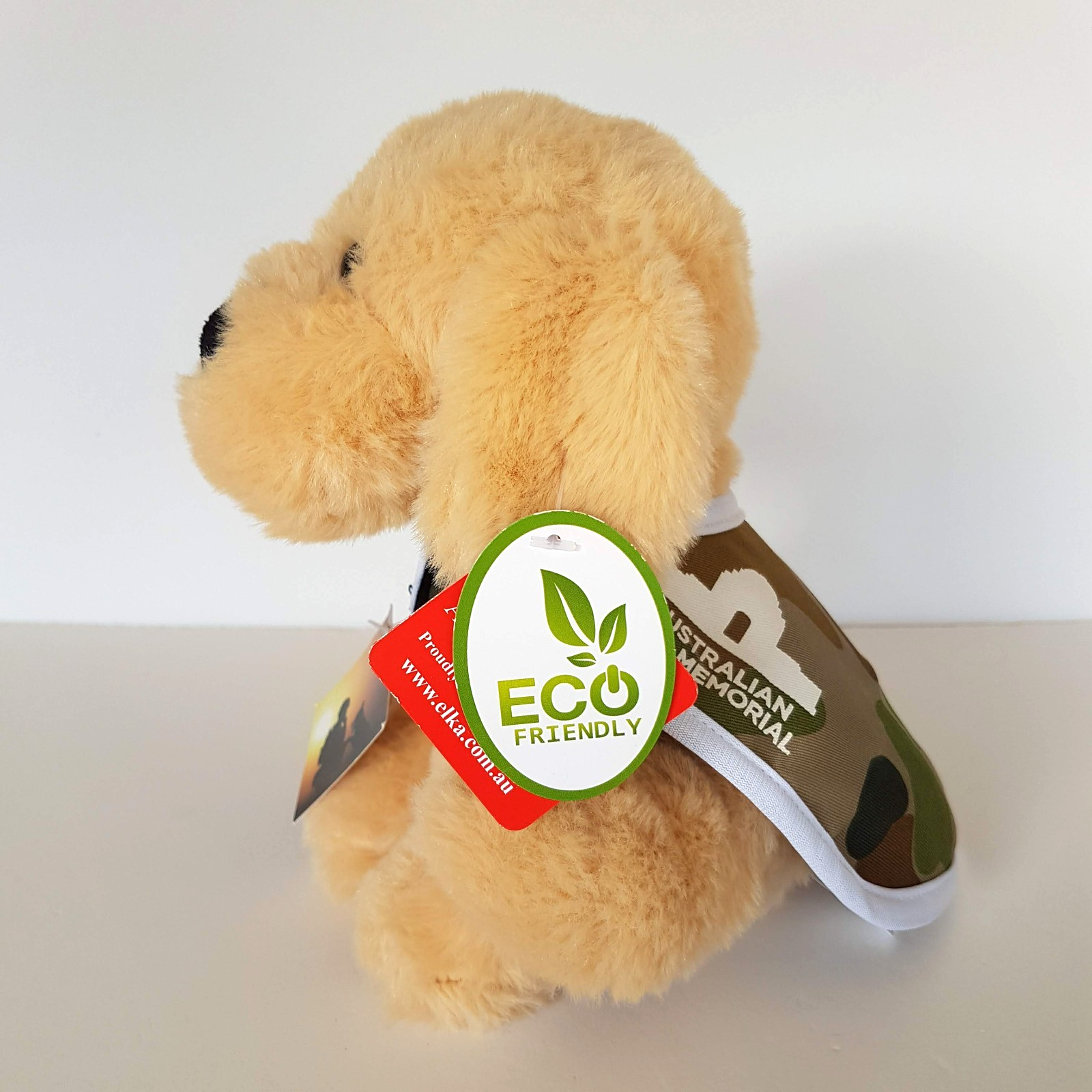 Australian War Memorial DOG PLUSH BUDDY Elka Military Soft Toy Stuffed Animal0