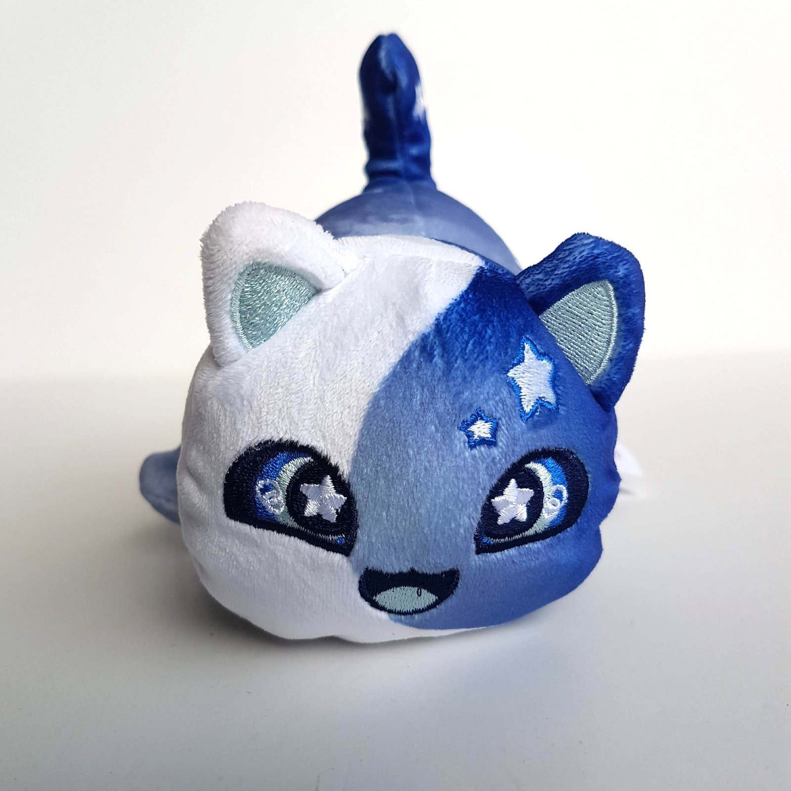 Aphmau Meemeow CELESTIAL MOON CAT Moon Stars Blue Plush Stuffed Animal Soft Toy4