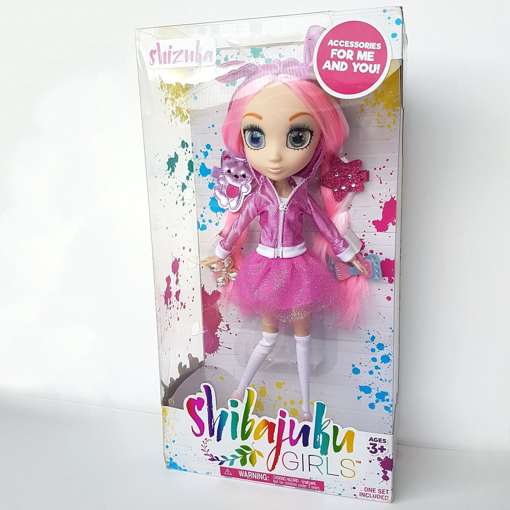 SHIBAJUKA GIRLS Doll SHIZUKA 2016 13" Retired Rare NRFB Fashion Doll Pink Toy2