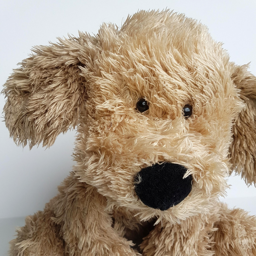 Teddy & Friends SCRUFFY DOG Floppy ADOPT ME 38cm Plush Stuffed Animal Soft Toy1