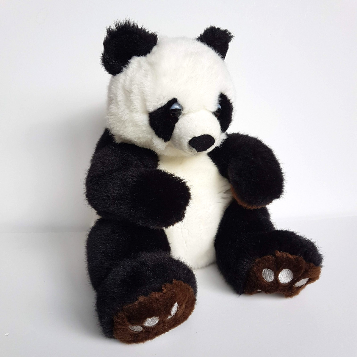Cuddly ZOO PANDA Plush 28cm Black White Pretty Stuffed Animal Soft Toy Cute Toy0