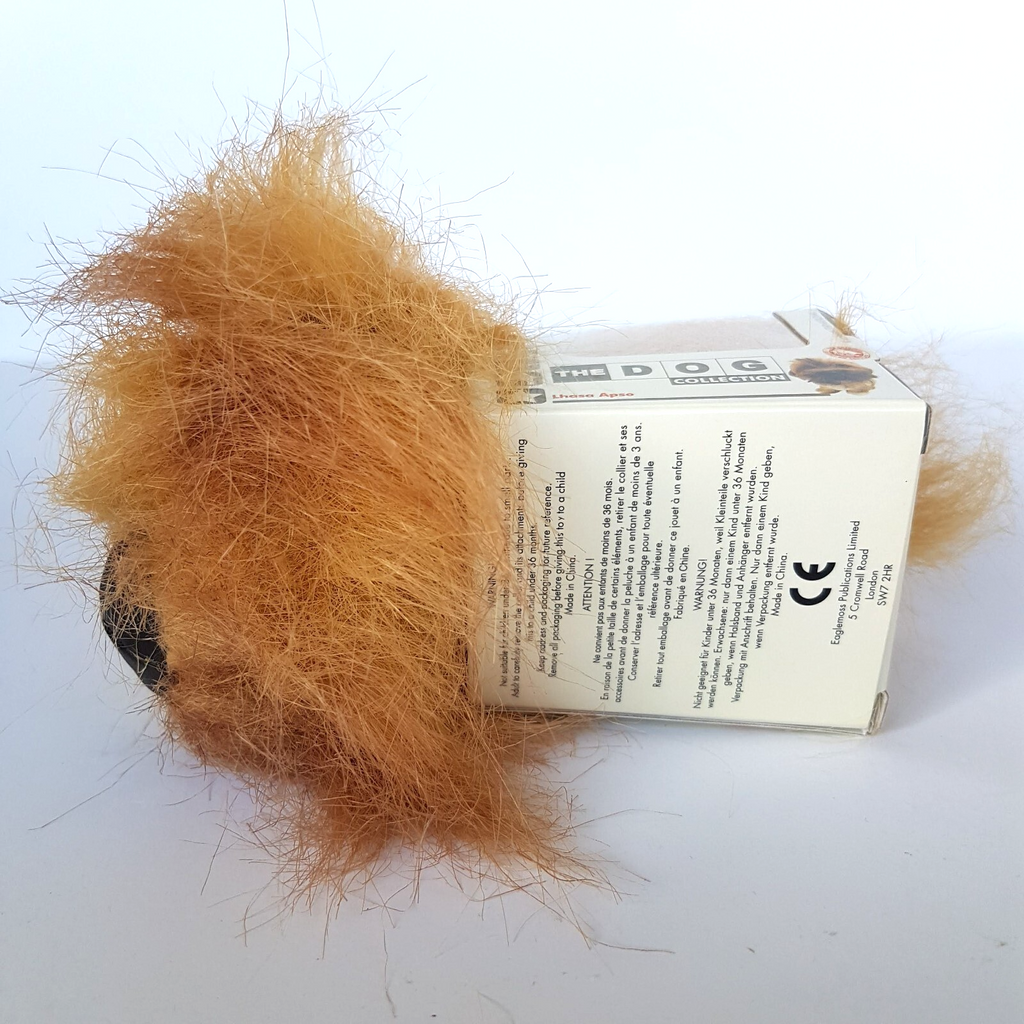 ARTLIST The Dog LHASA APSO Puppy Original Box Collar Plush Soft Toy Retired Cute9