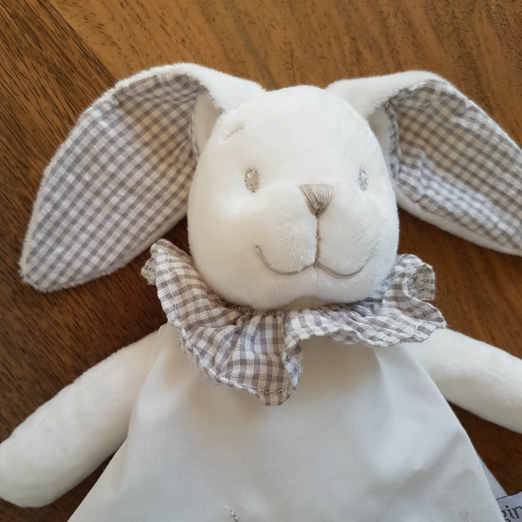 Gingerlilly BUNNY RABBIT 34cm Lovey Plush Comforter Security Soft Toy Animal1