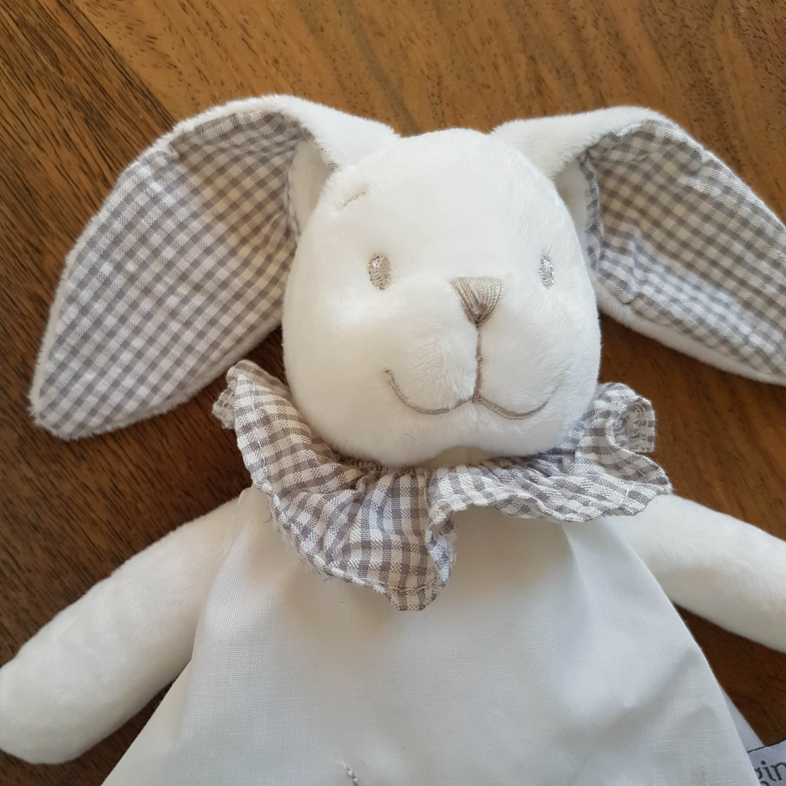 Gingerlilly BUNNY RABBIT 34cm Lovey Plush Comforter Security Soft Toy Animal1