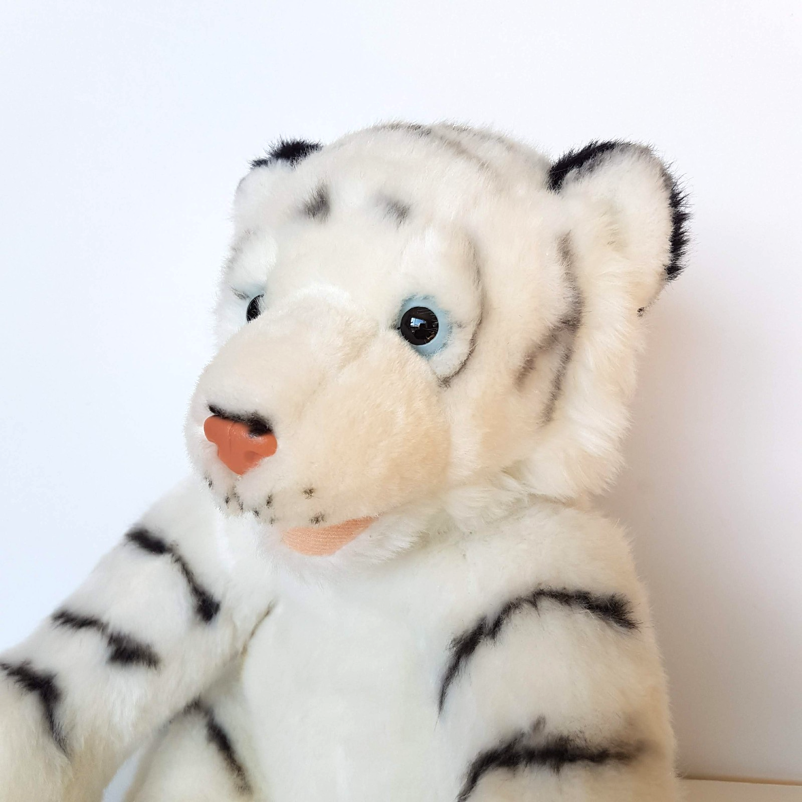 Build A Bear SIBERIAN WHITE TIGER Plush 2012 BAB Retired Stuffed Animal Soft Toy1