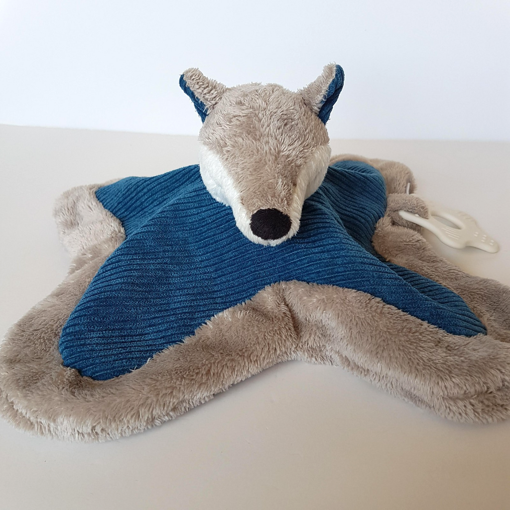 Doudou de Bebe DEER Baby Lovey Plush Comforter Security Blanket Soft Toy Animal5