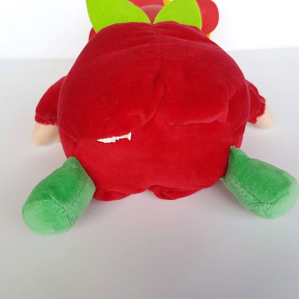 Cute TOMATO BABY DOLL Plush Fruit Rubber Face Velour Collectible Soft Toy Unique7