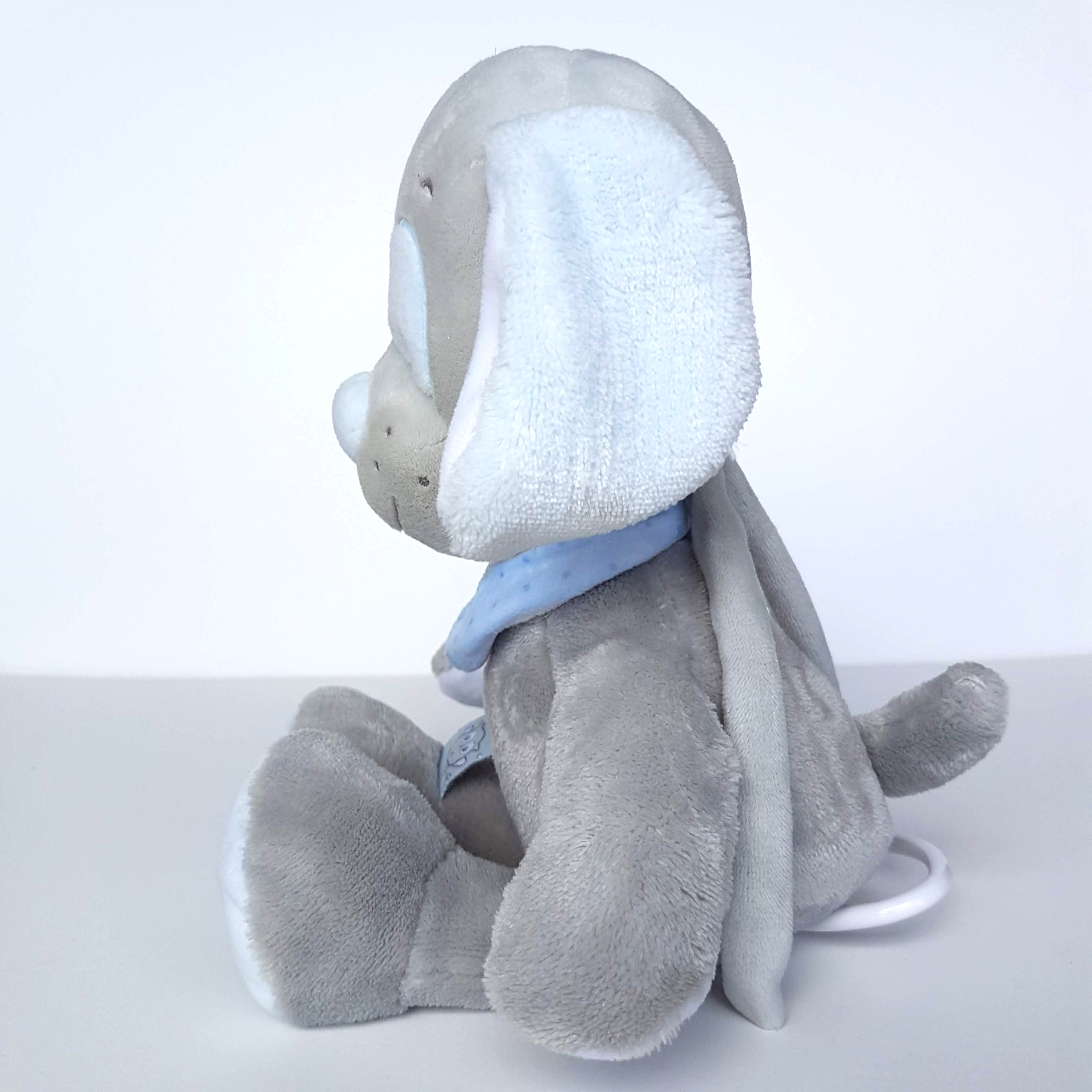 Nattou Plush DOG MUSIC BOX Lovey Comforter Sleep Stuffed Animal Soft Toy Blue4