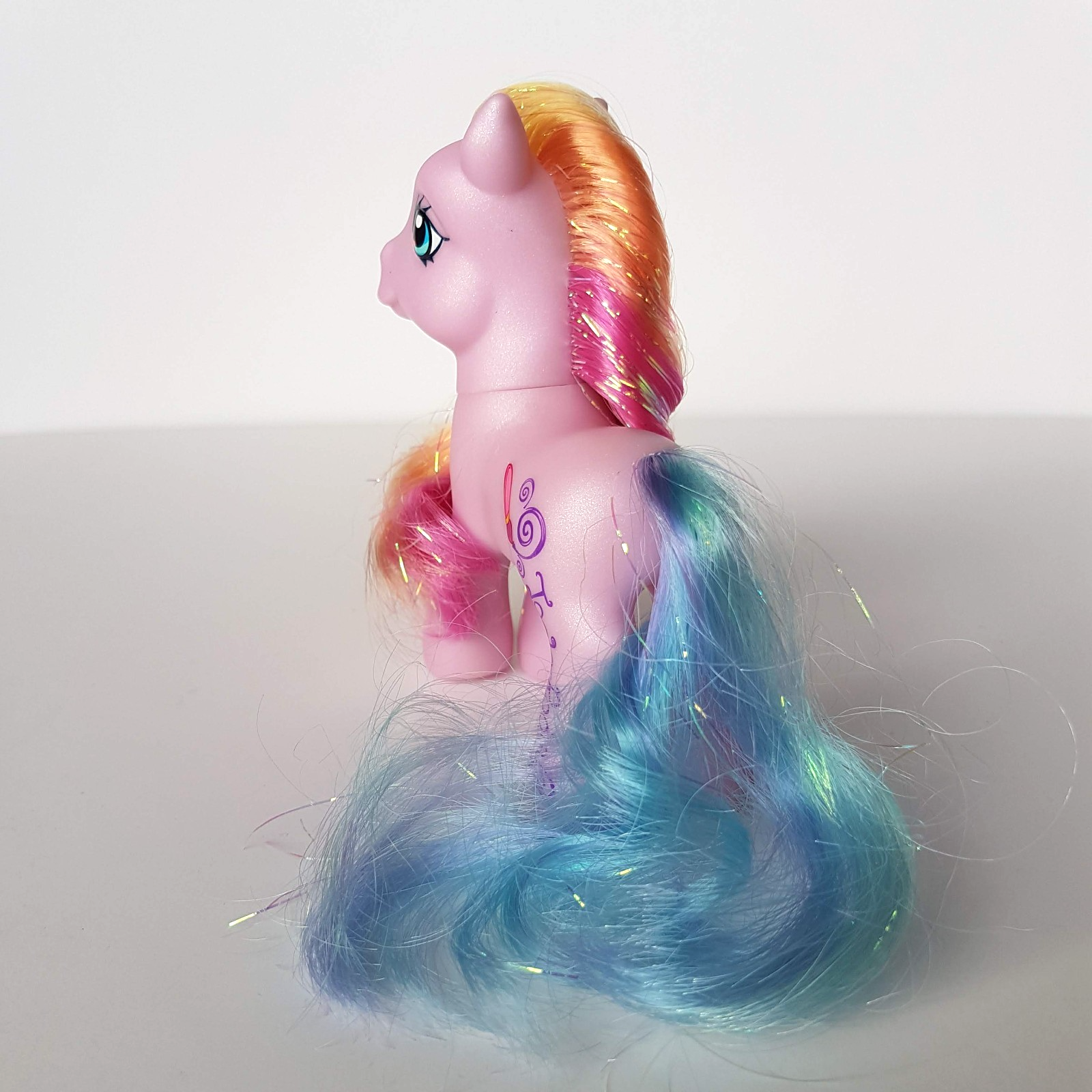 My Little Pony TOOLA ROOLA 2007 Hasbro Horse 12cm Glitter Hair Action Figure3