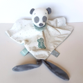 Nattou PANDA BEAR Baby Lovey Security Blanket Plush Comforter Soft Toy Animal0