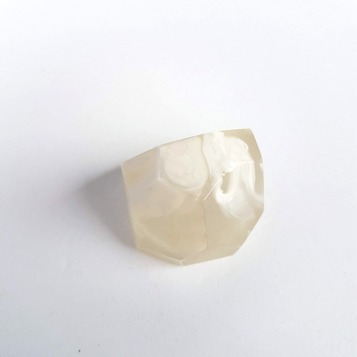 RESIN RING LOT Plastic Acrylic Resin Timber Stripe Chunky Fashion Polka Luka1