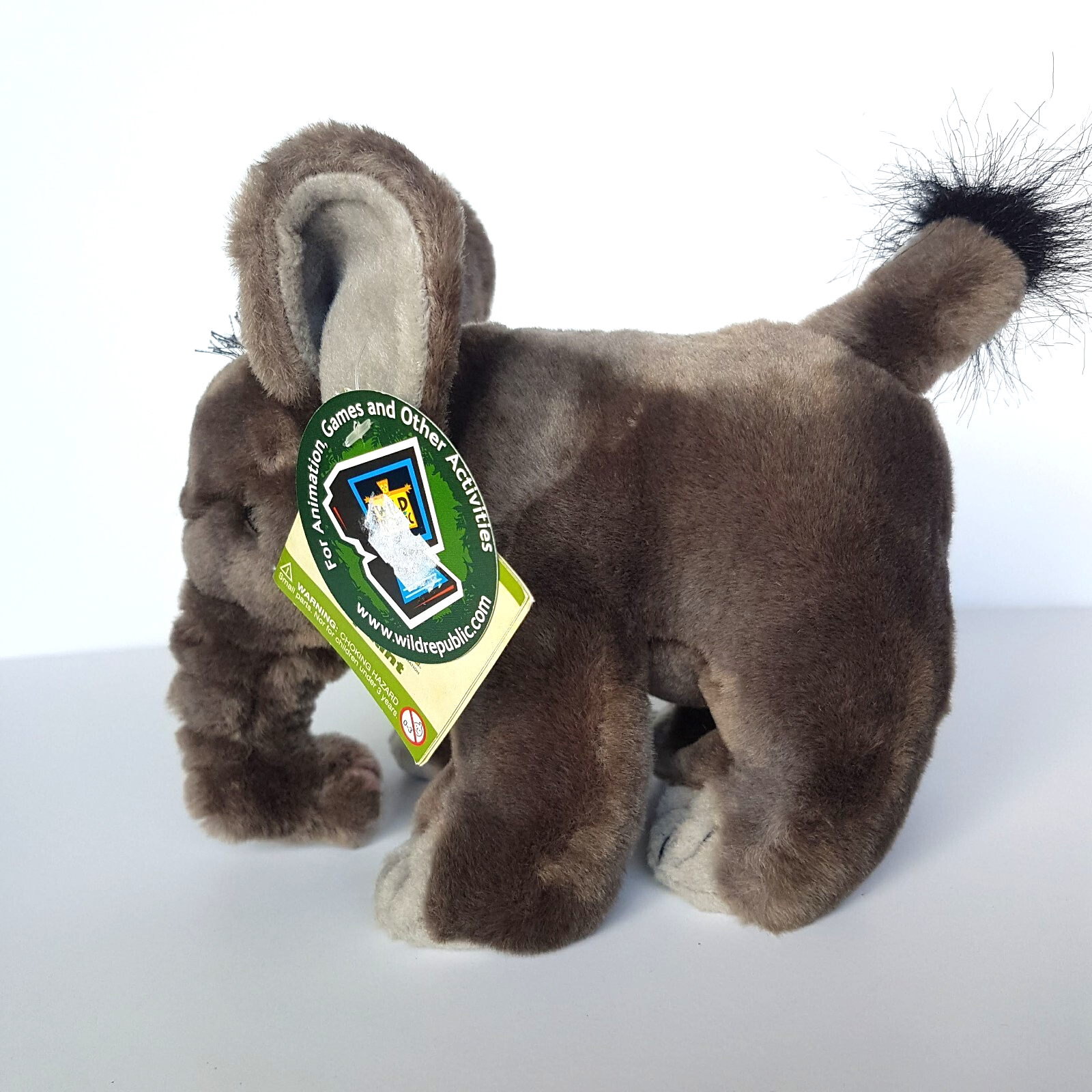 Melbourne Zoo BABY ELEPHANT Cuddlekins Plush 15cm Grey Stuffed Animal Soft Toy2