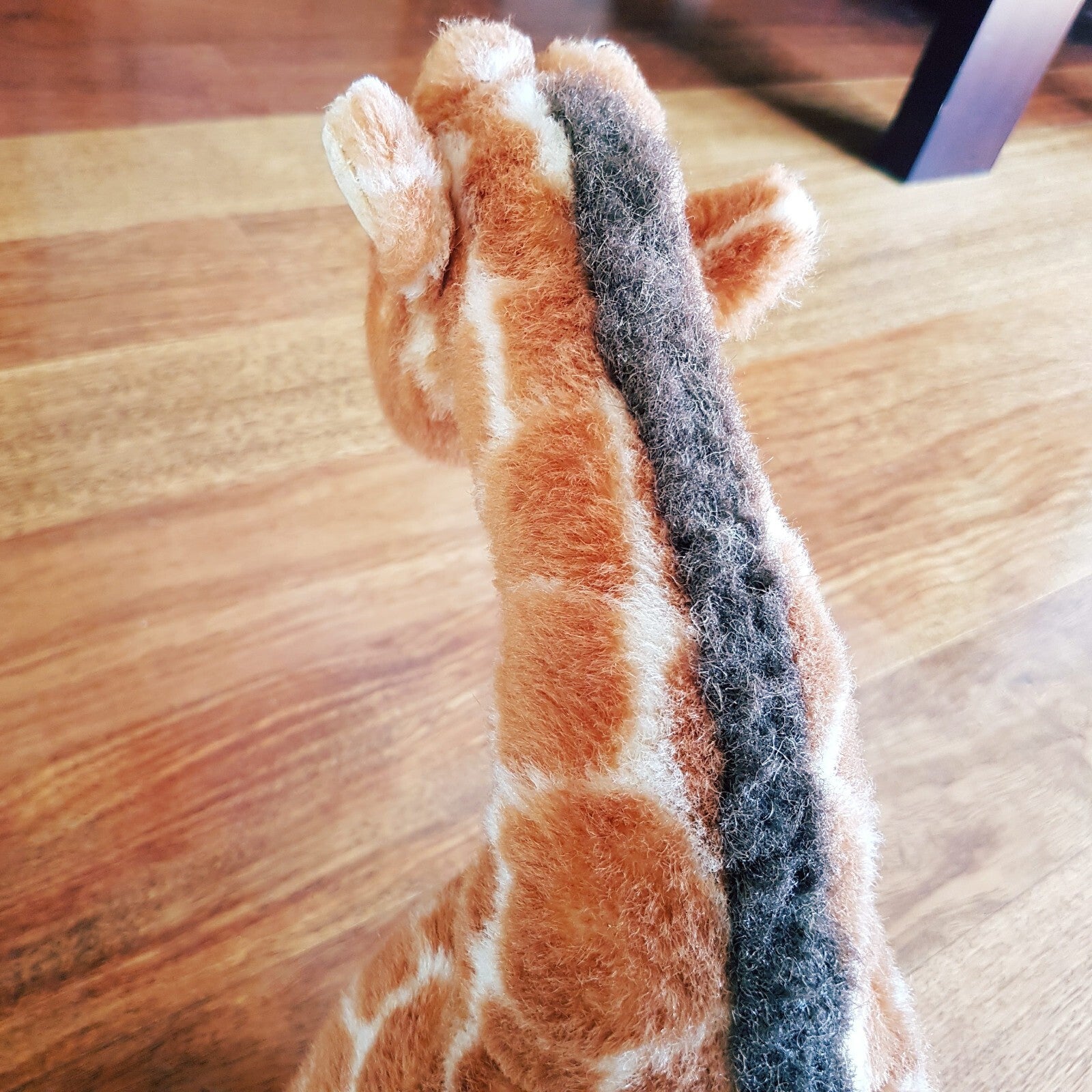Vintage TY LARGE GIRAFFE Jumbo 42cm 1990 Stuffed Animal Plush Soft Toy Rare HTF7