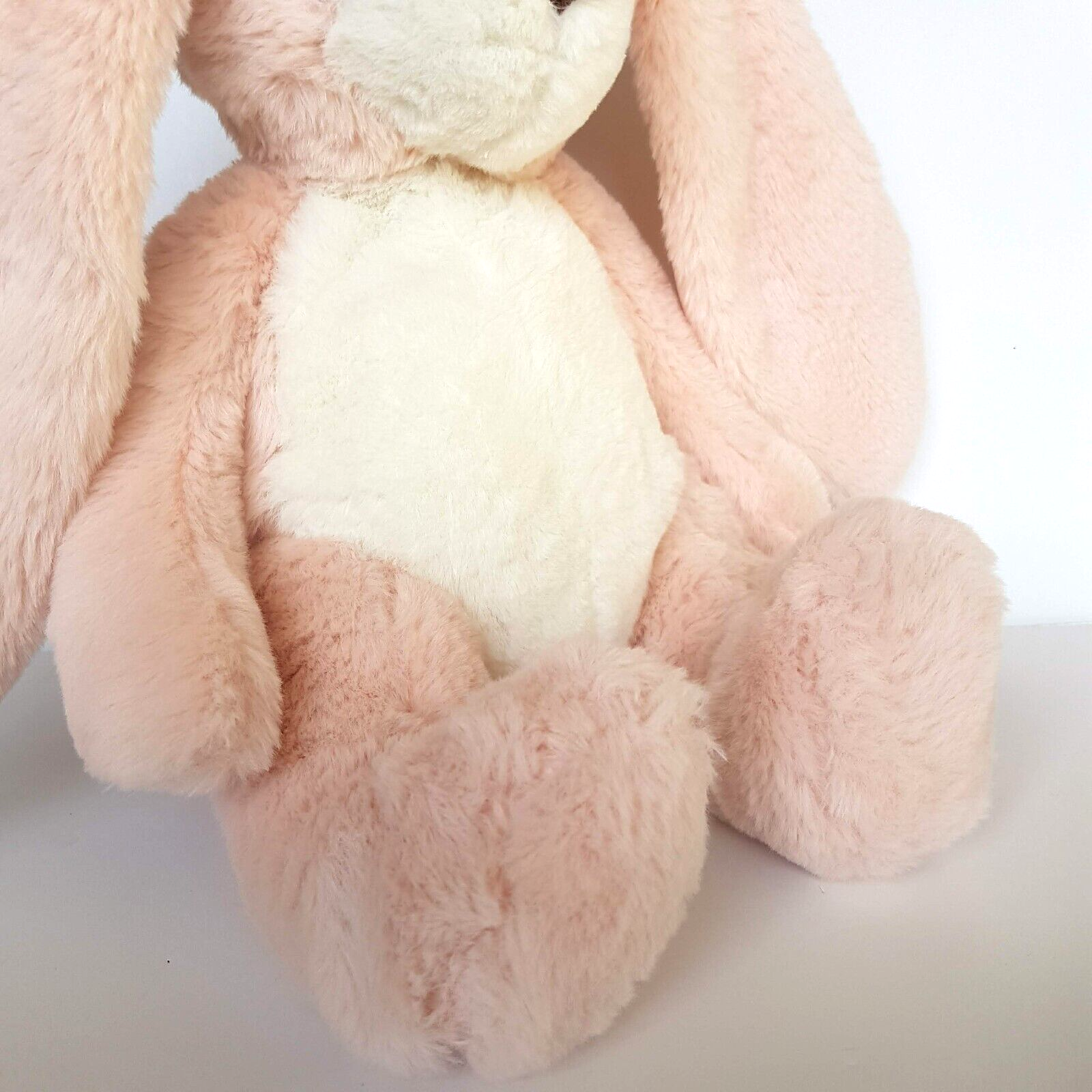 Large PINK BUNNY RABBIT Plush Floppy Super Soft Stuffed Animal Cuddle Soft Toy2