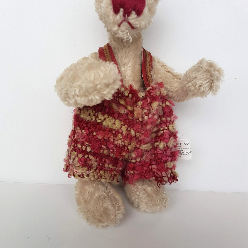 Oswald Sealy MINI TEDDY BEAR 15cm Plush Collectible Stuffed Animal Soft Toy Cute5