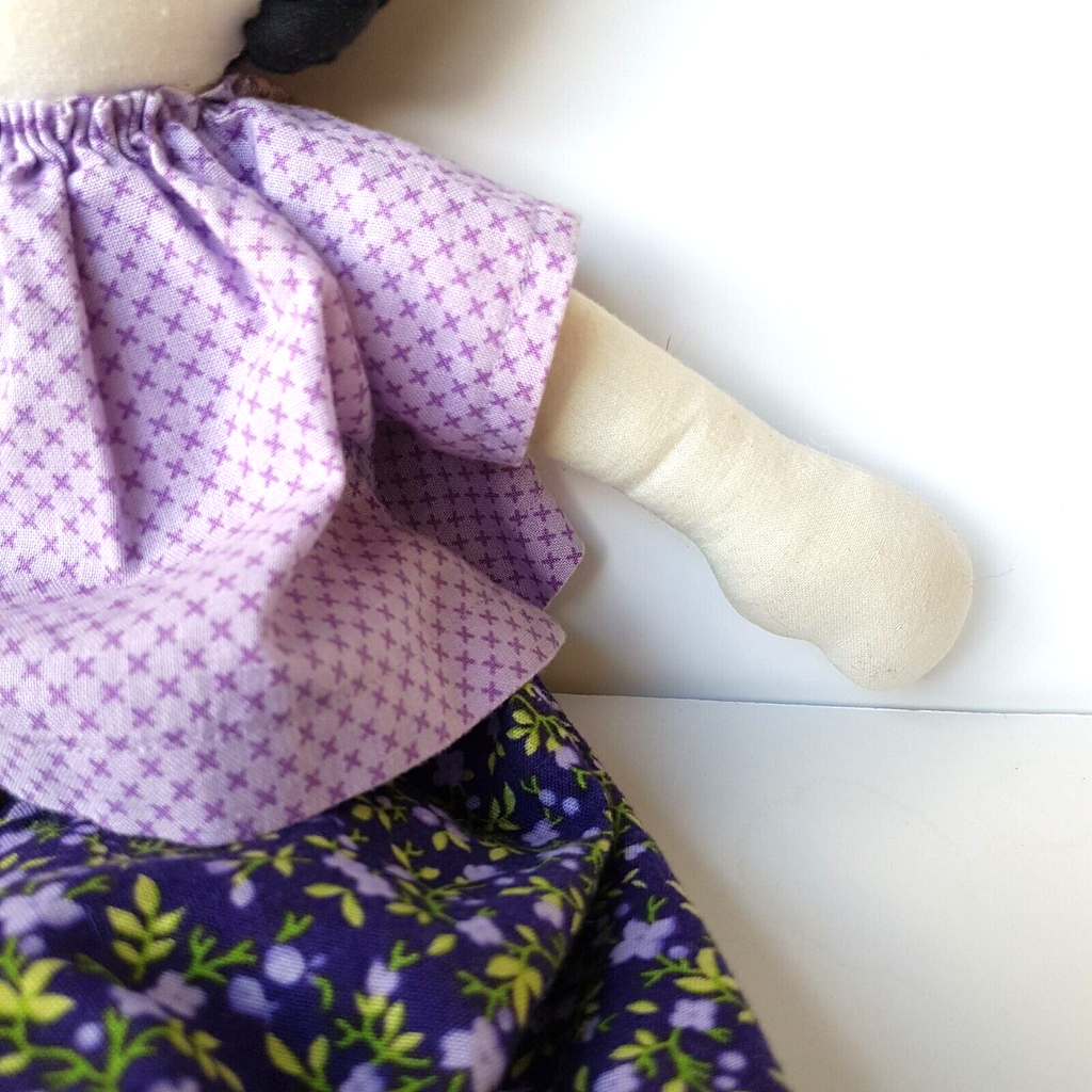 Handmade FRIDA KHALO INSPIRED Doll 41cm Mexican Fabric Artist Soft Toy Felting6