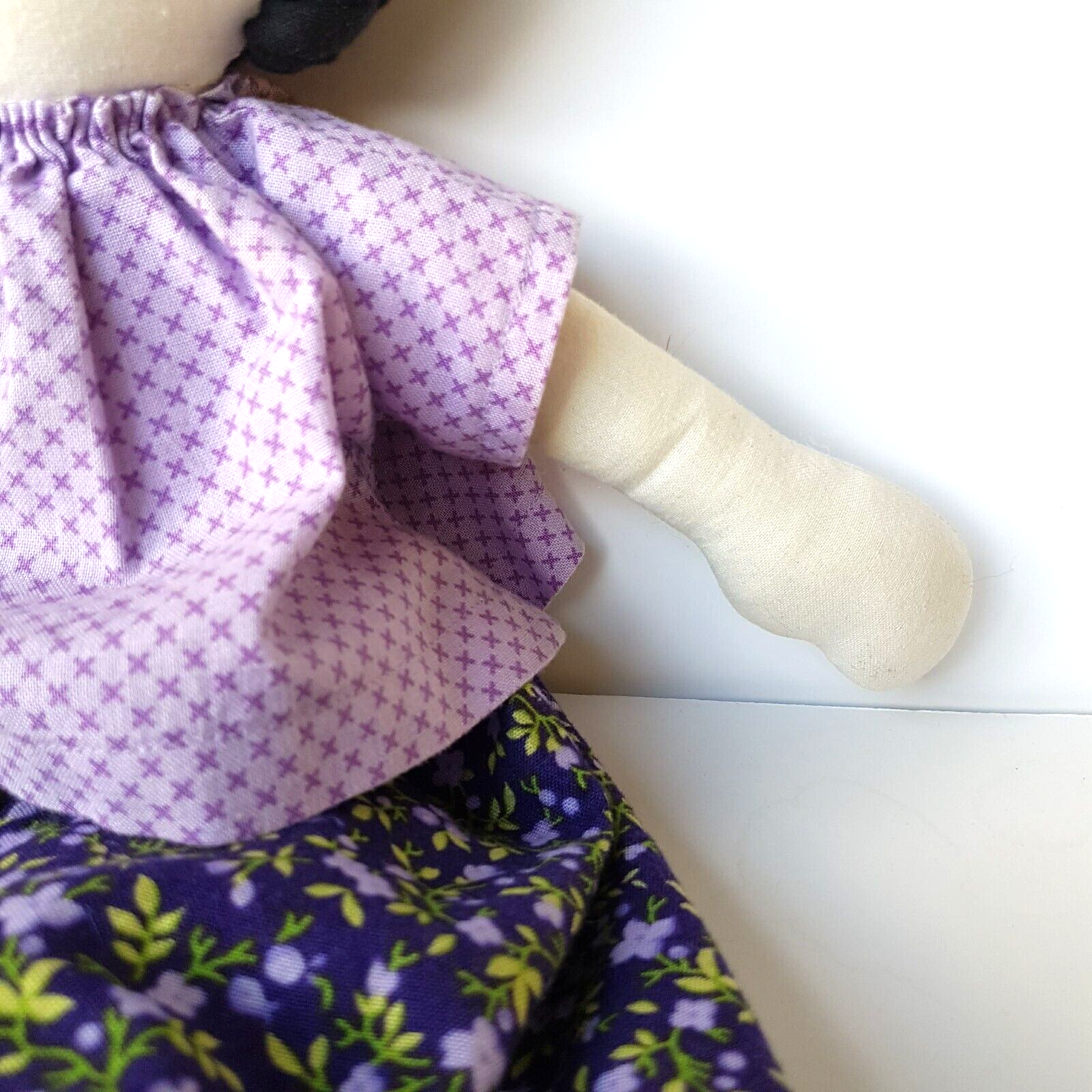 Handmade FRIDA KHALO INSPIRED Doll 41cm Mexican Fabric Artist Soft Toy Felting6
