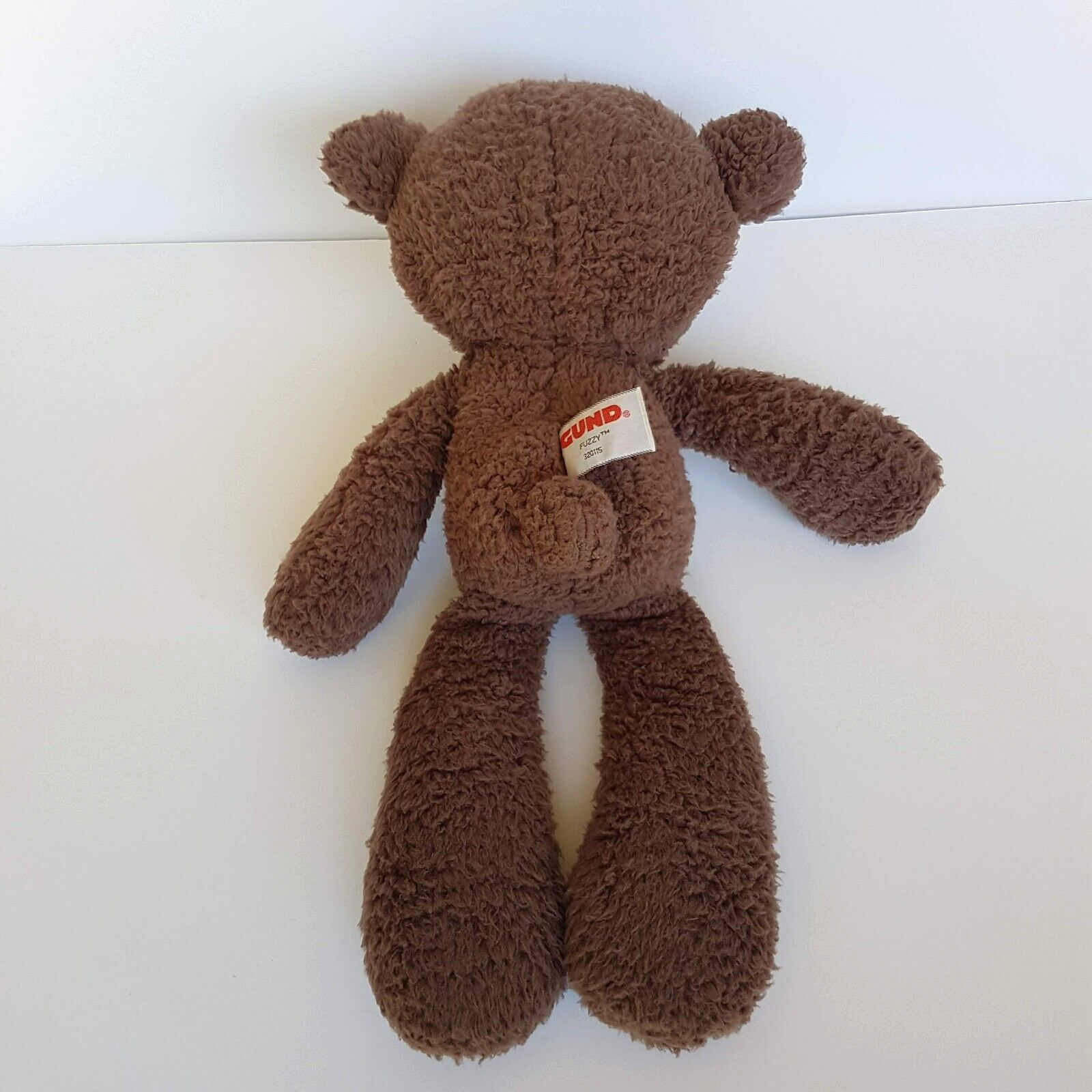 Gund CHOCOLATE FUZZY Teddy Bear Soft Toy Stuffed Animal Cuddly Floppy Brown Cute9